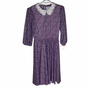 M.C.S. Ltd Vintage dead stock floral dress size 16p